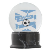 アルゼンチンサッカー スノーグローブ (正面)