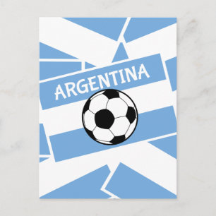 アルゼンチンサッカー ポストカード