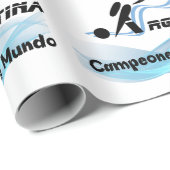 アルゼンチンサッカー ラッピングペーパー (ロールコーナー)