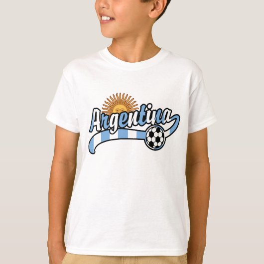 アルゼンチンサッカー Tシャツ (正面)
