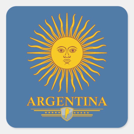 「アルゼンチンサン」 スクエアシール (正面)
