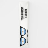 アルゼンチンシェーカスタムズ文字&カラーバナー 横断幕 (縦)