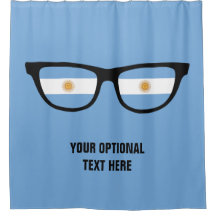 アルゼンチンシェードカスタムシャワーカーテン