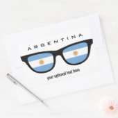 アルゼンチンシェードカスタムステッカー 長方形シール (封筒)