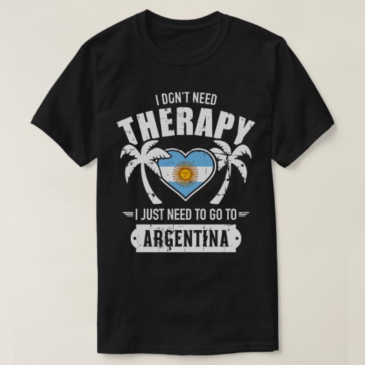 アルゼンチンセラピー Tシャツ (デザイン正面)