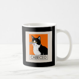 アルゼンチンタンゴカベセオ猫とレーザーアイズ コーヒーマグカップ