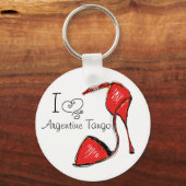 アルゼンチンタンゴキーチェーンが大好き キーホルダー (正面)