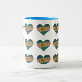 アルゼンチンハート ツートーンマグカップ (中央)