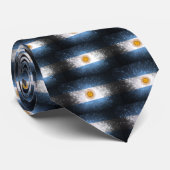 アルゼンチンフラグ花火 ネクタイ (ロール)