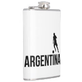 アルゼンチンフラッグサッカー選手は玉としてドットを使う フラスク (右)