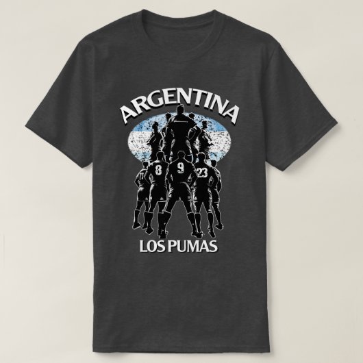 アルゼンチンラグビーロスパマス Tシャツ (デザイン正面)