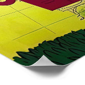 アルゼンチンレトロヴィンテージ旅行ポスター ポスター (角)