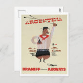アルゼンチンヴィンテージ旅行はがき ポストカード (正面/裏面)