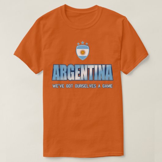 アルゼンチン両面限定版 Tシャツ (デザイン正面)