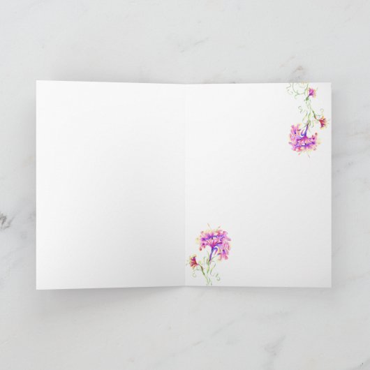 アルゼンチン人のタンゴの挨拶状 カード (内部)