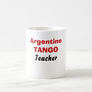 アルゼンチン人のタンゴ、先生 コーヒーマグカップ
