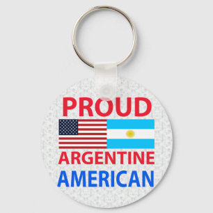 アルゼンチン人の誇り高いアメリカ人 キーホルダー