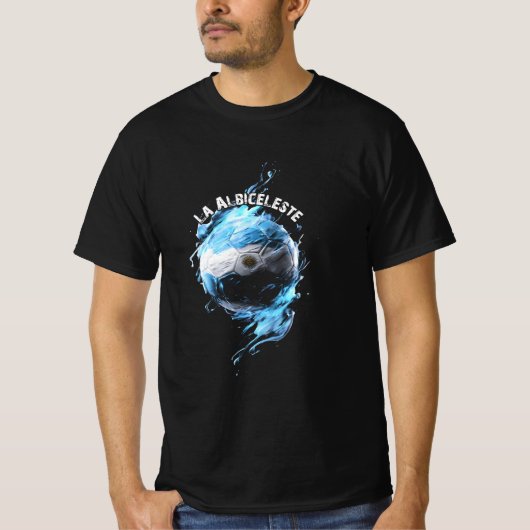アルゼンチン代表サッカーチーム Tシャツ (正面)