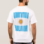 アルゼンチン代表ストリートウェアTシャツ Tシャツ (裏面)