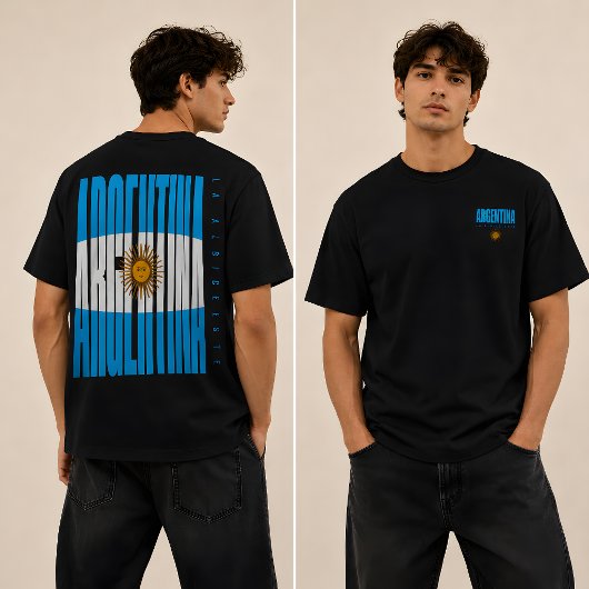 アルゼンチン代表ストリートウェアTシャツ Tシャツ