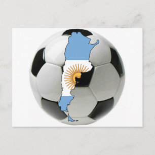 アルゼンチン代表チーム ポストカード