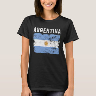 アルゼンチン動揺して国旗Men Women Kids Argenti Tシャツ