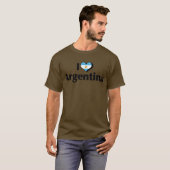 アルゼンチン国旗が大好き Tシャツ (正面フル)