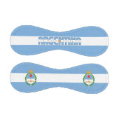 アルゼンチン国旗とコート・オブ・アームズ 野球ボール (パネル)