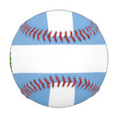 アルゼンチン国旗とコート・オブ・アームズ 野球ボール (裏面)