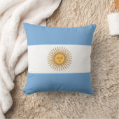 アルゼンチン国旗のアメリカのモジョ枕 クッション (ブランケット)