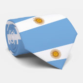 アルゼンチン国旗のサッカー選手権大会 ネクタイ (ロール)