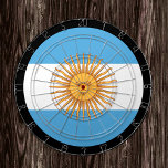 アルゼンチン国旗のダーツボード&アルゼンチン/ゲーム盤 ダーツボード<br><div class="desc">ダーツボード：アルゼンチンとアルゼンチンの国旗のダーツ、家族のおもしろいゲーム – 私の国を愛し、夏のゲーム、休日、父親の日、誕生日パーティー、大学生/スポーツファン</div>