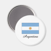 アルゼンチン国旗のデザイン マグネット (正面/裏面)