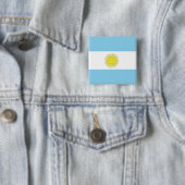 アルゼンチン国旗のボタン 缶バッジ (インサイチュ)