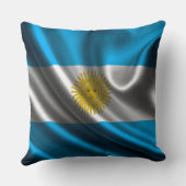 アルゼンチン国旗の枕 クッション (裏面)
