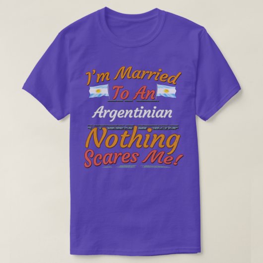アルゼンチン国旗の蝶ギフト Tシャツ (デザイン正面)