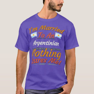 アルゼンチン国旗の蝶ギフト Tシャツ