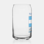 アルゼンチン国旗の青(個人設定) ガラス缶 (右)