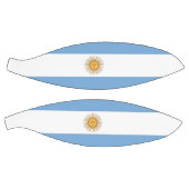 アルゼンチン国旗を持つフルサイズバスケットボール バスケットボール (パネル)