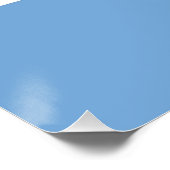 アルゼンチン国旗を掲げた愛国的なポスター ポスター (コーナー)