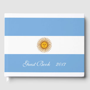 アルゼンチン国旗バンデラ・デ・アルゼンチン ゲストブック
