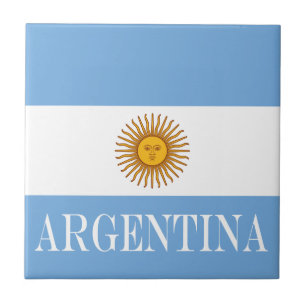 アルゼンチン国旗バンデラ・デ・アルゼンチン タイル