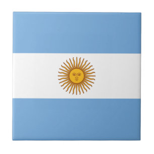 アルゼンチン国旗バンデラ・デ・アルゼンチン タイル