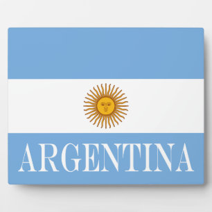 アルゼンチン国旗バンデラ・デ・アルゼンチン フォトプラーク