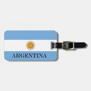 アルゼンチン国旗バンデラ・デ・アルゼンチン ラゲッジタグ