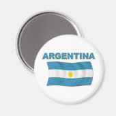 アルゼンチン国旗1 マグネット (正面/裏面)