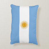 アルゼンチン国旗 アクセントクッション (裏面(縦))