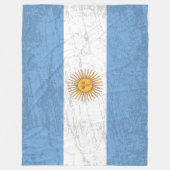 アルゼンチン国旗 – アルゼンチン伝統のタペストリー フリースブランケット (正面)