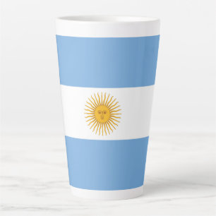 アルゼンチン国旗 カフェラテマグ