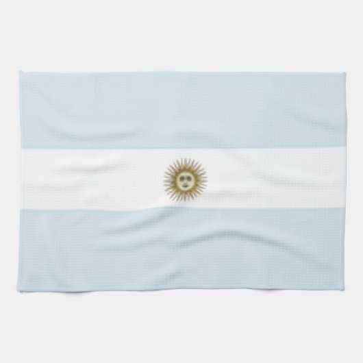 アルゼンチン国旗 キッチンタオル (横)